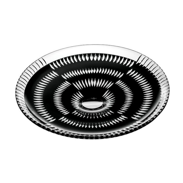 Vista Alegre Catherine Wheel Crystal Double Plate