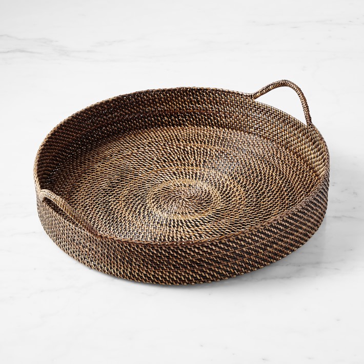 Nito Round Tray