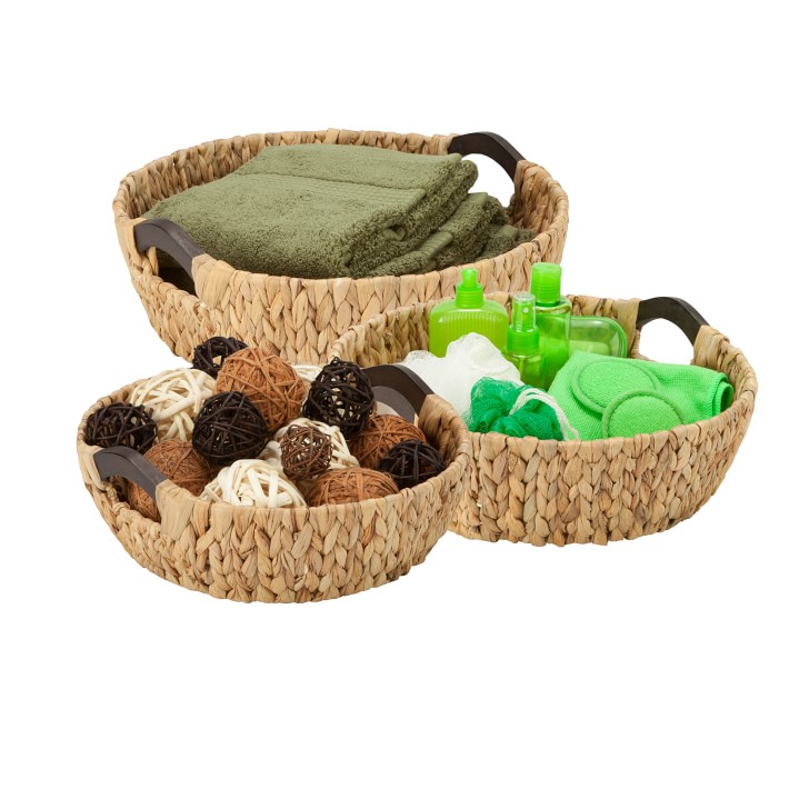 Round Storage Basket Set