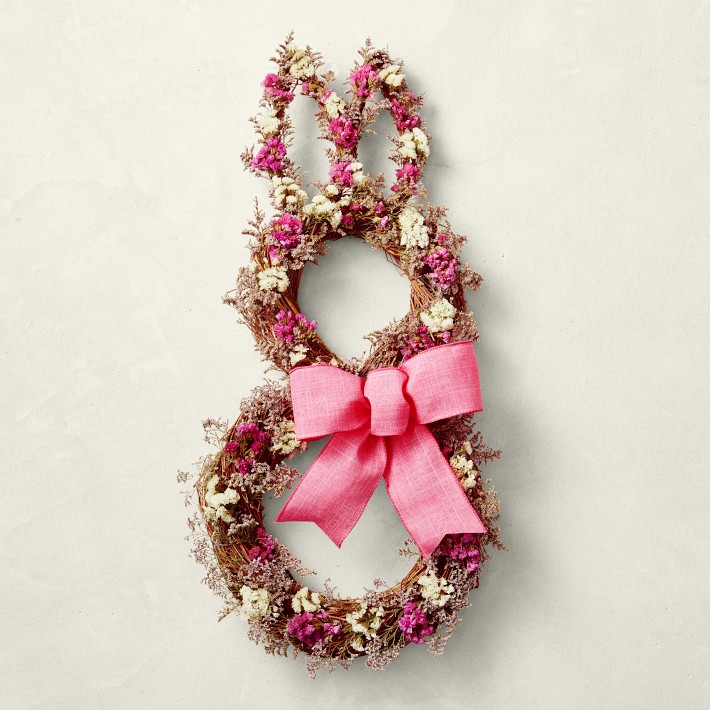 Lovey Bunny Live Wreath