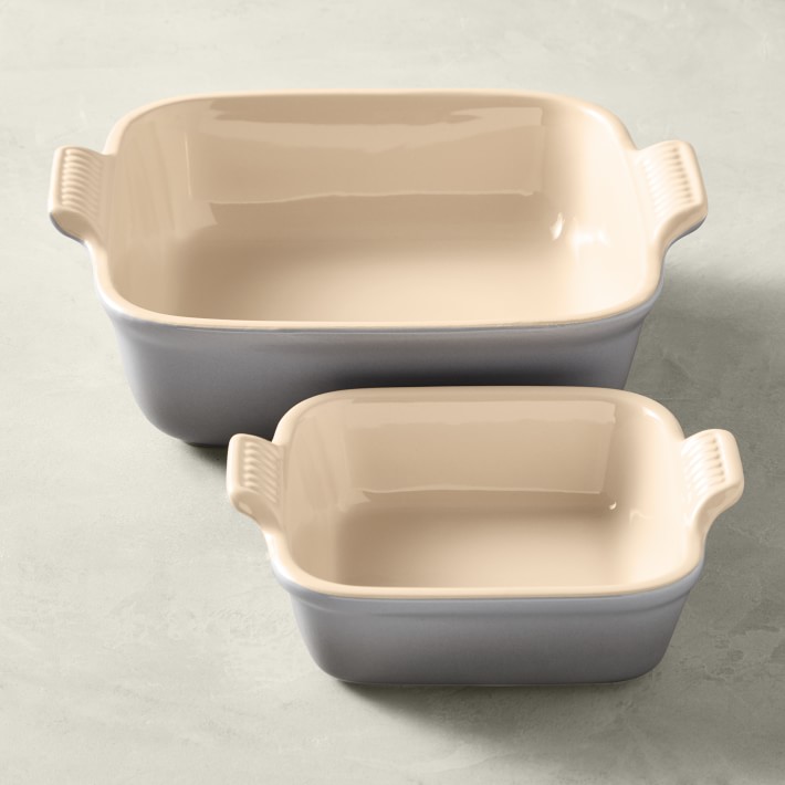 Le Creuset Heritage Stoneware Baker, Set of 2
