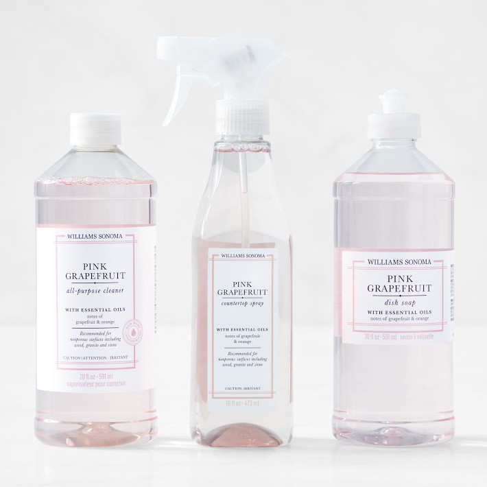 Pink Grapefruit Cleaning Set