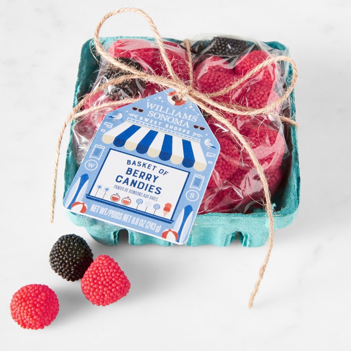 Berry Candies in Berry Basket