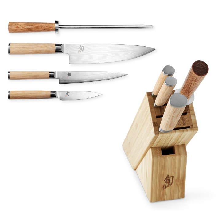 Shun Classic Blonde Starter Knives, Set of 5