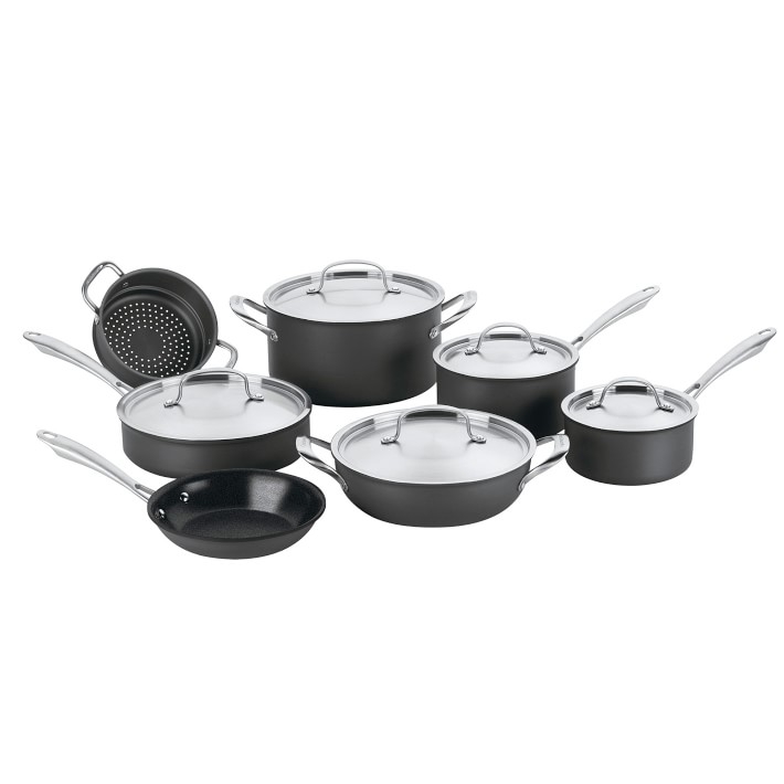 Cuisinart GreenGourmet Hard Anodized Nonstick 12-Piece Cookware Set