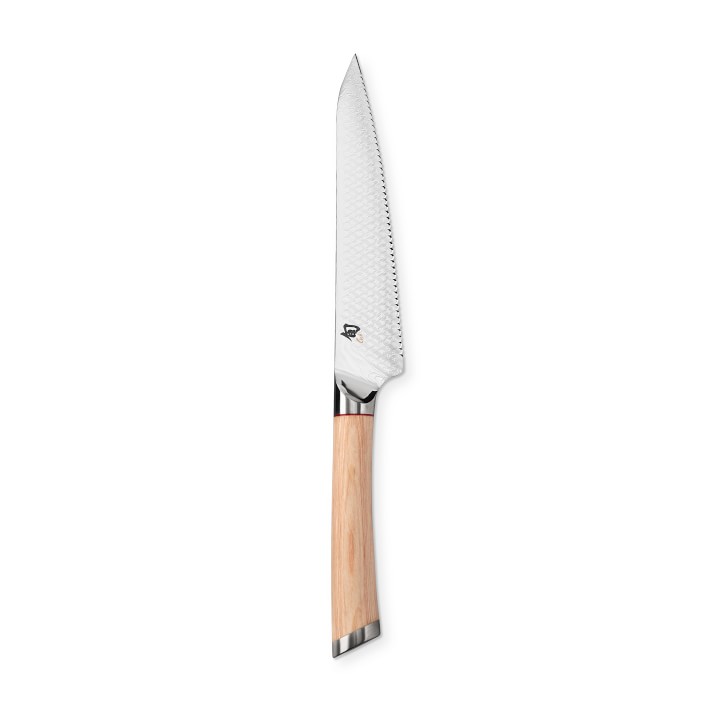 Shun Hikari Serrated Utility Knife, 6"