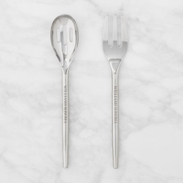 Stainless Steel Serving Utensils, Salad, Set of 2