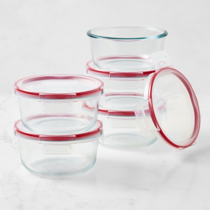 Pyrex 10-Piece Freshlock Meal Prep (4 cup Round)