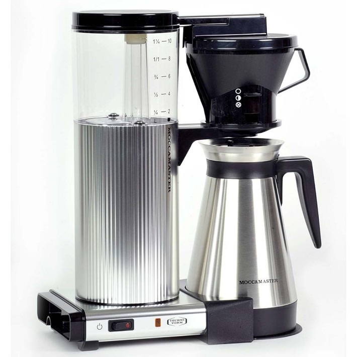 Moccamaster by Technivorm Cylindrical Body Coffee Maker with Thermal Carafe