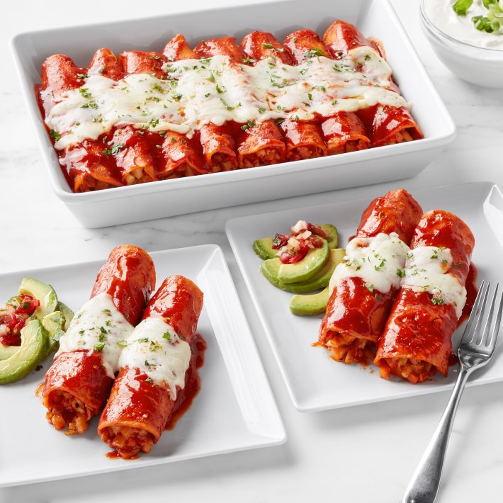 Alicia's Tamales Los Mayas Rolled Vegetarian Enchiladas, Set of 3
