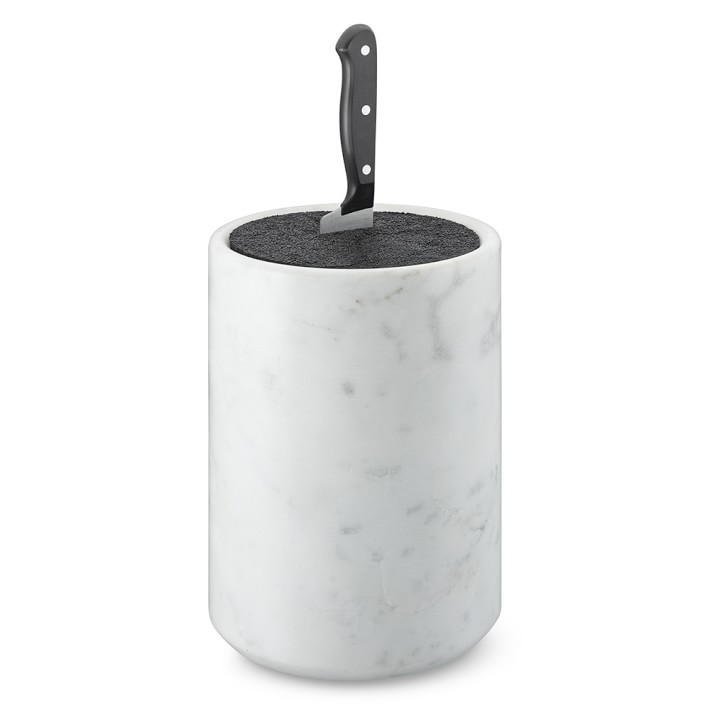 Marble Knife Holder with Kapoosh Insert
