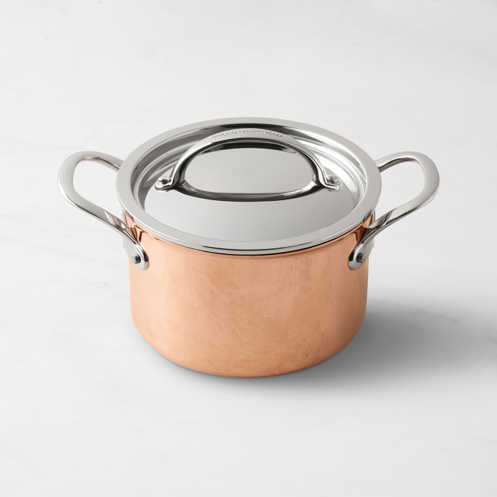 Thermo-Clad Copper Soup Pot, 4-Qt.