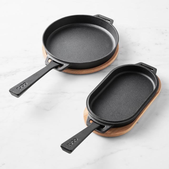 Ooni Cast Iron Sizzler Pan & Skillet Cookware Set