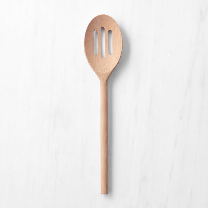 Open Kitchen by Wood Slotted Spoon