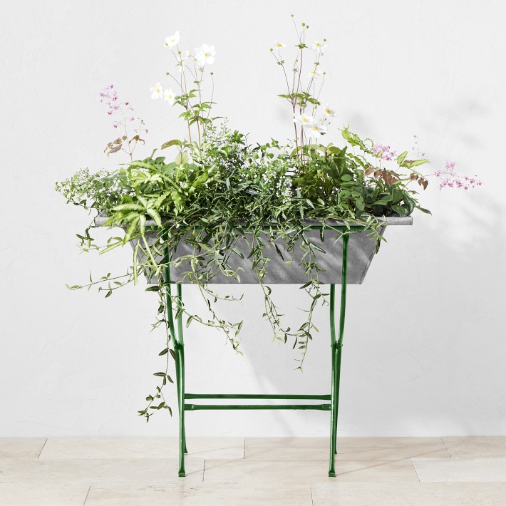 Galvanized Wash Tub with Stand