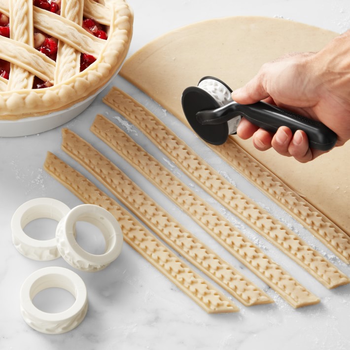 Fall Rolling Impression Pie Crust Cutter