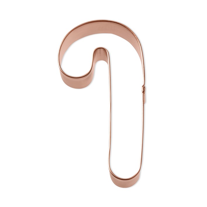 Copper Candy Cane Cookie Cutter