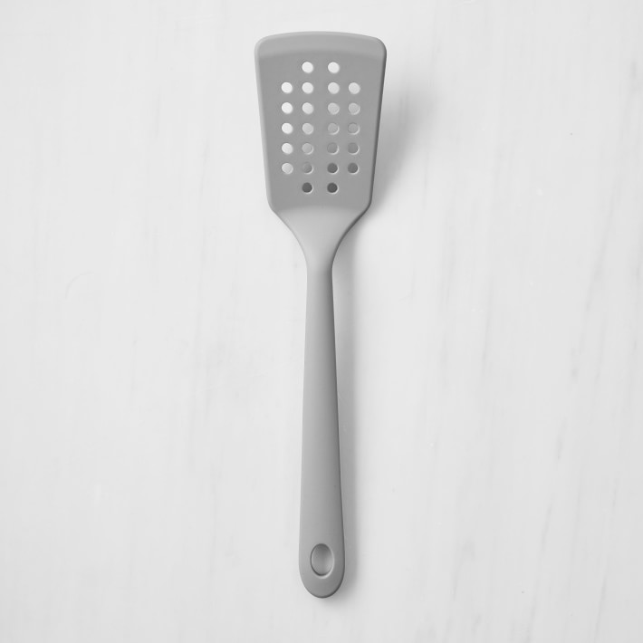 Open Kitchen by Grey Silicone Utensils, Slotted Turner