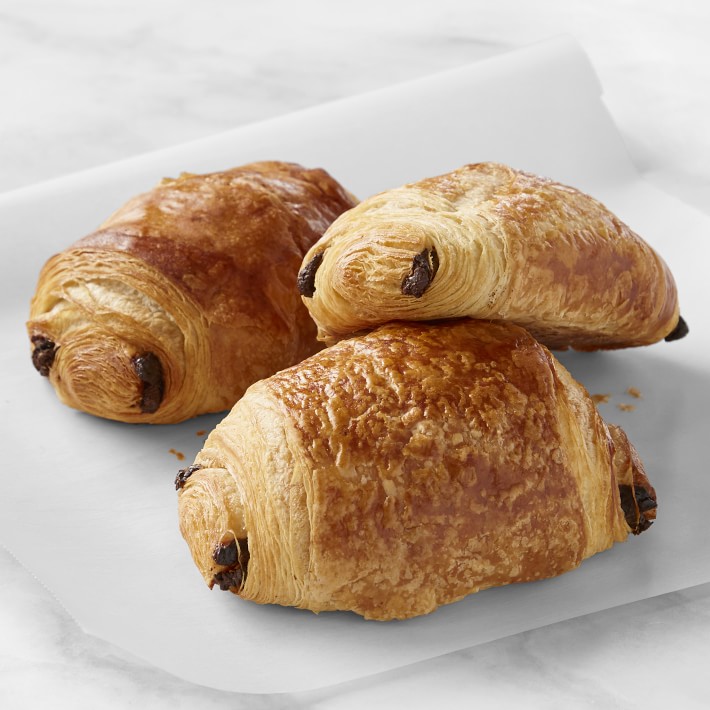 Ready to Bake Chocolate Croissants, Set of 12