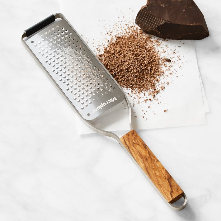 Microplane Master Series Olivewood-Handled Paddle Grater