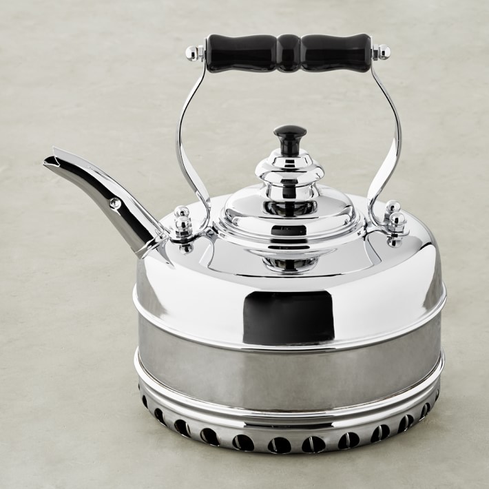 Simplex Buckingham No 3 by Newey & Bloomer Chrome Rapid Boil Tea Kettle