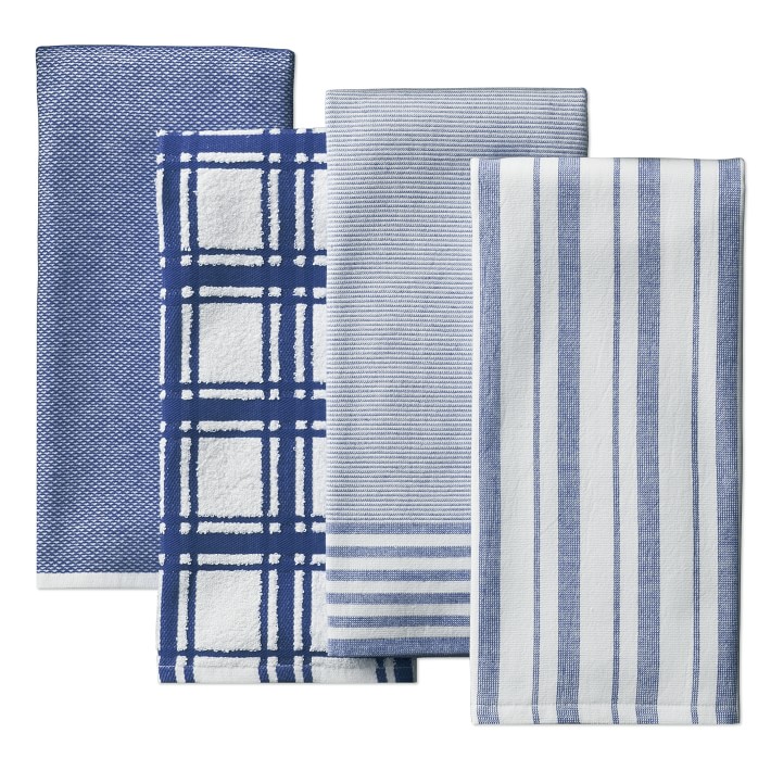 Multi-Pack Absorbent Towels & Dishcloths Bundle, Set of 4