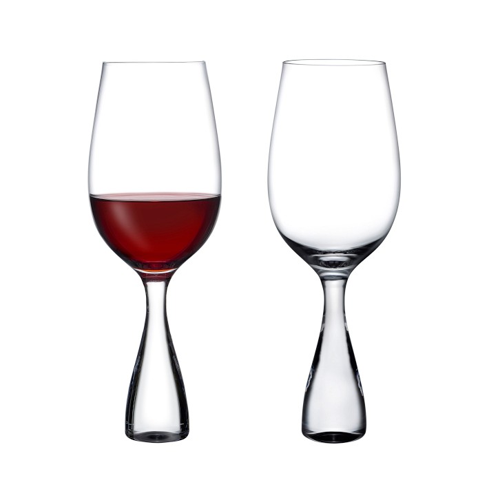 Nude Wine Party Red Wine Glasses, Set of 2