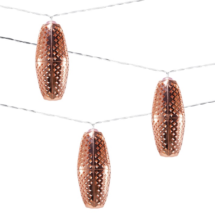 Solar String Lights, Marrakesh Metal