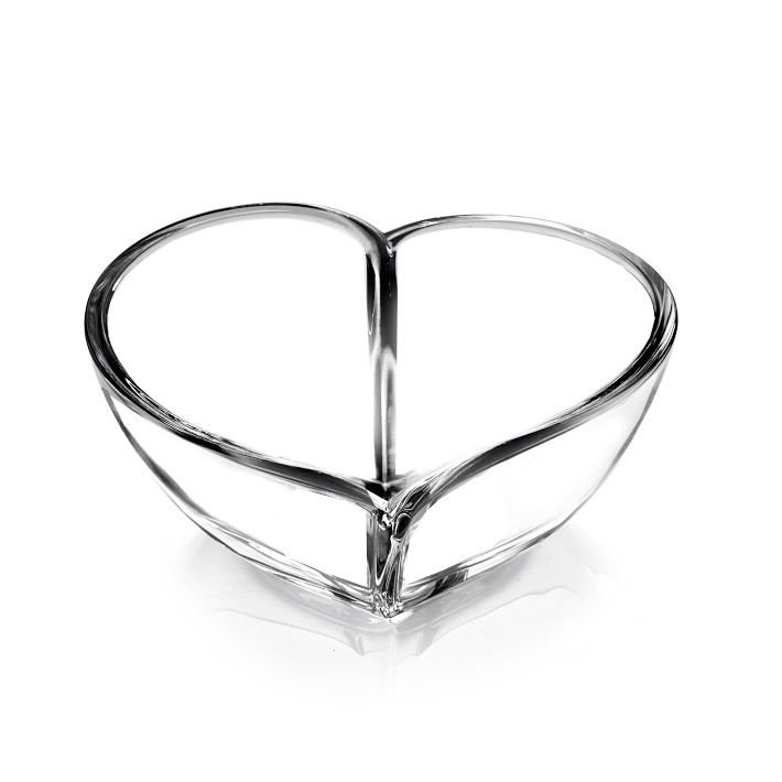 Orrefors Heart Serving Bowl