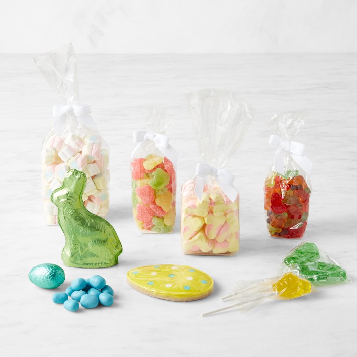 Candy Fill for x Pottery Barn Kids Gingham Bunny Face Filled Easter Basket