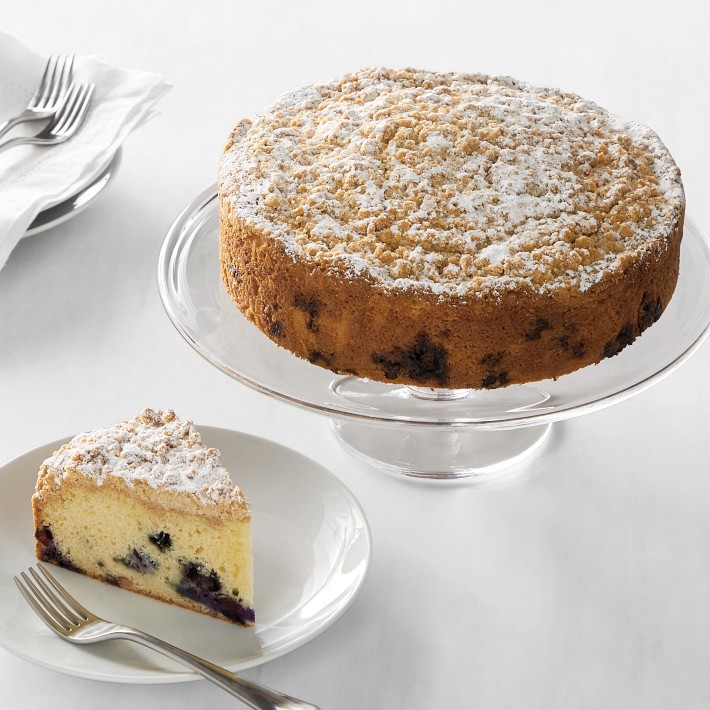 Blueberry Crumb Cake, Serves 8-10