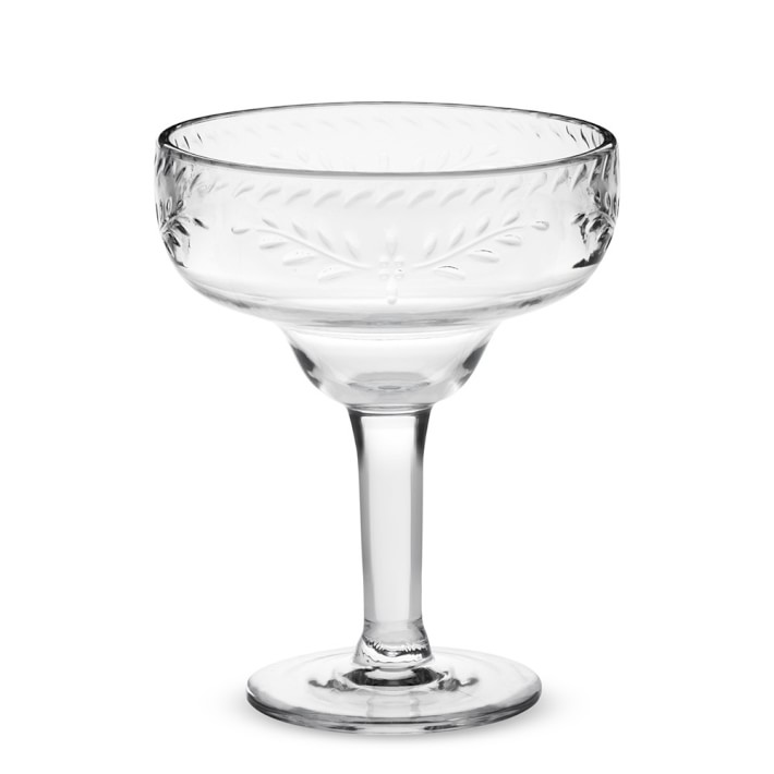Sonora Outdoor Etched Tritan Margarita Glasses