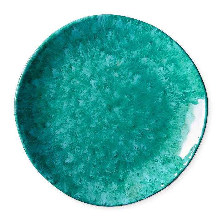 Drip Reactive Outdoor Melamine Salad Plates