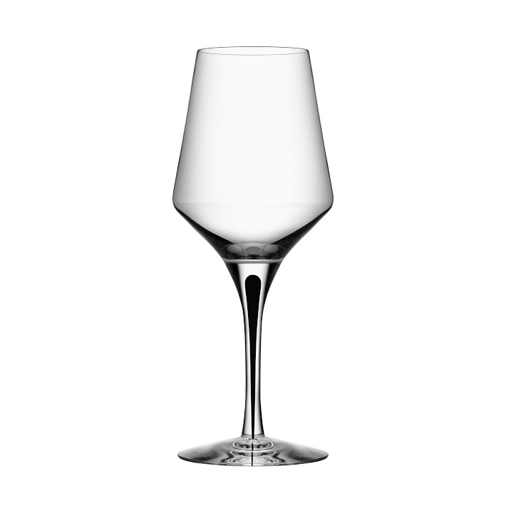 Orrefors Metropol White Wine Glasses, Set of 2