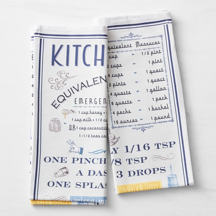 Measurement Towels, Set of 2
