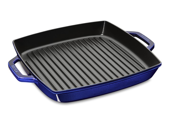 Staub Enameled Cast Iron Double-Handled Grill Pan