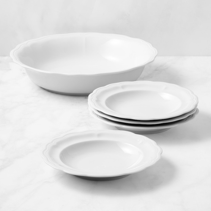Pillivuyt Queen Anne Porcelain Pasta Set