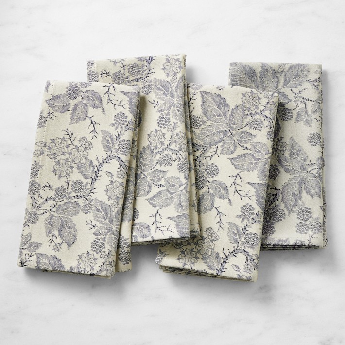 Berry Jacquard Napkins, Set of 4