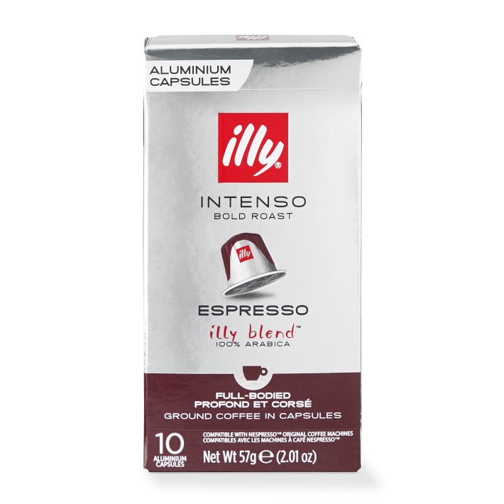 illy Aluminum Coffee Capsule, Intenso Dark