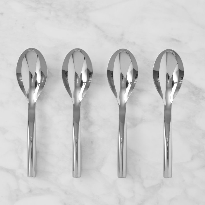 Signature Stainless Steel Prep Deep Serve Spoon Set of 4