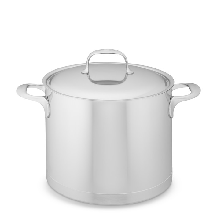 Demeyere Atlantis Stainless-Steel Stock Pot, 8 3\u002F4-QT.