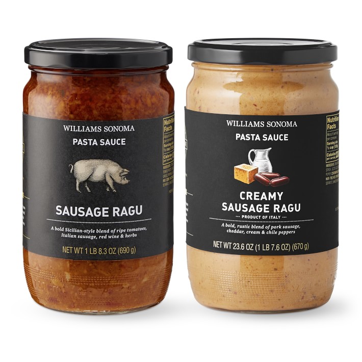 Sausage Pasta Sauce Duo