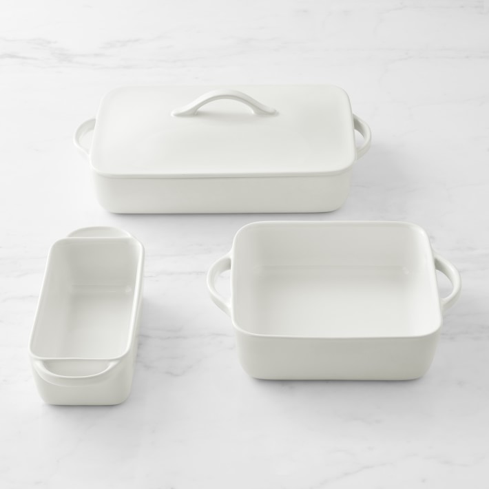 Essential Stoneware 3-Piece Bakeware Set