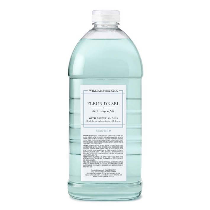Fleur de Sel Dish Soap Refill, 68oz.