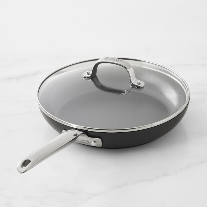Professional Ceramic Nonstick Plus Fry Pan with Lid, 10"