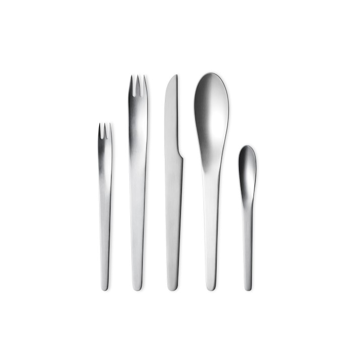 Georg Jensen Arne Jacobson 5-Piece Flatware Set Giftbox