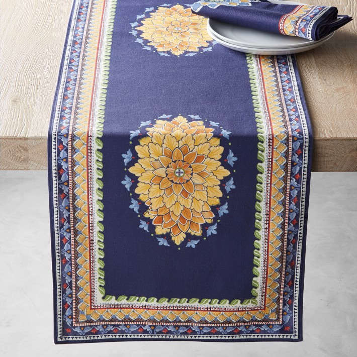 Milazzo Sicily Table Runner
