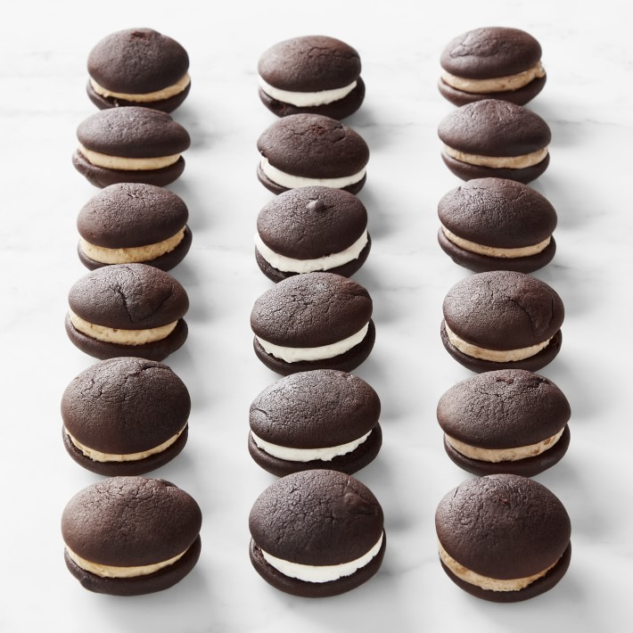 Assorted Chocolate Lovers Whoopie Pies, Set of 18