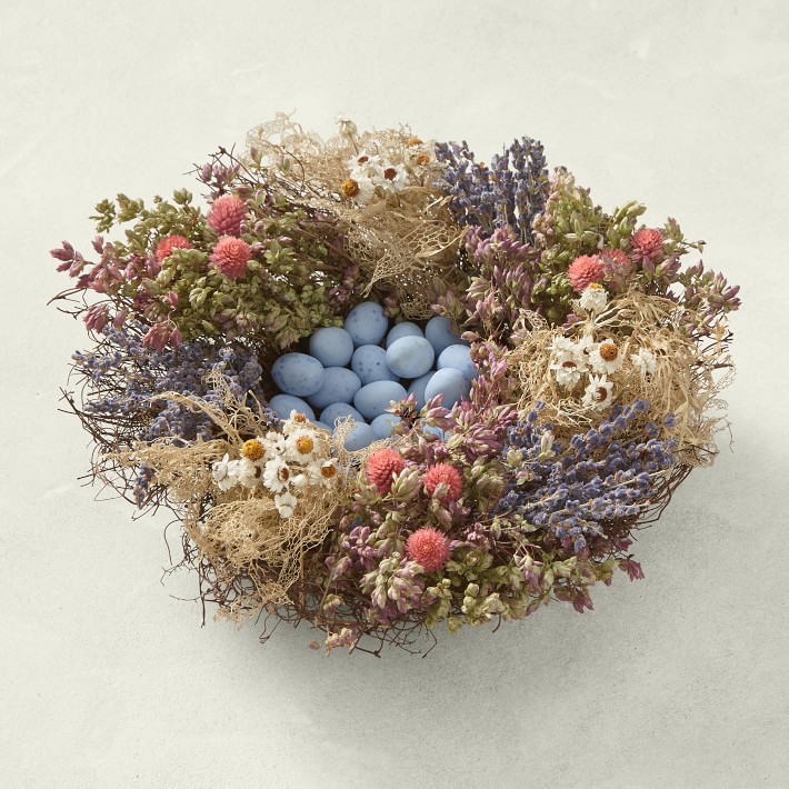 Easter Nest Live Centerpiece with Truffle-Filled Eggs