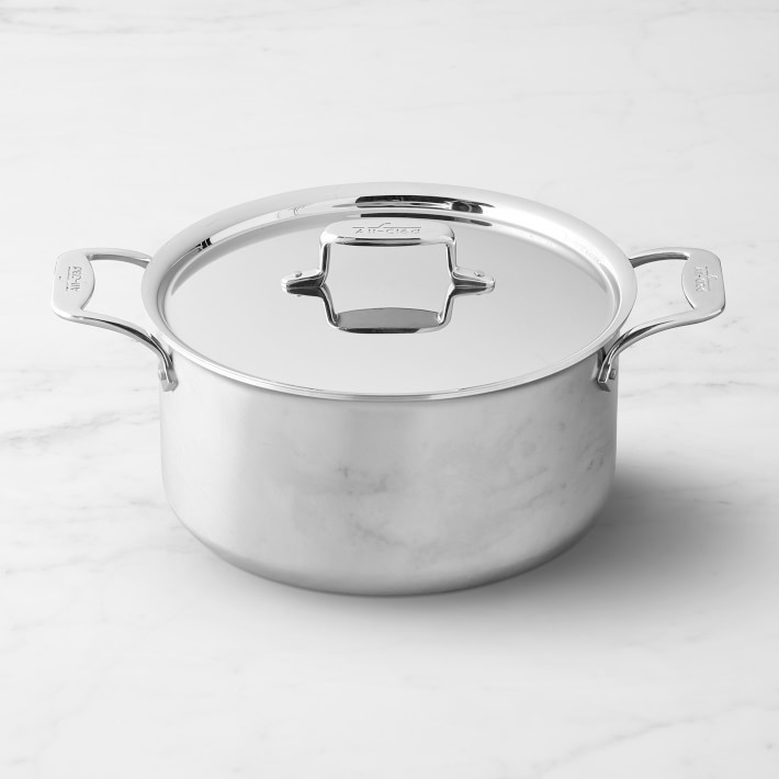 All-Clad d5 Brushed Stainless-Steel Stock Pot